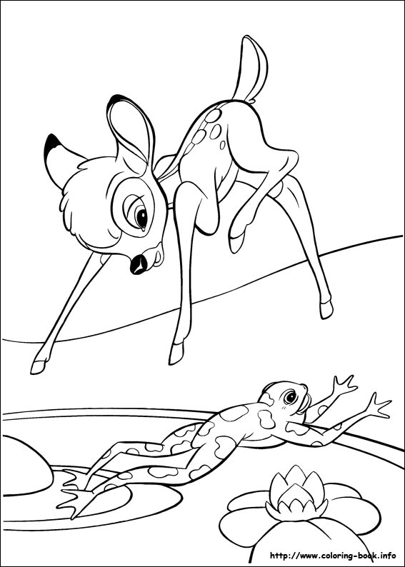 Bambi 2 coloring picture